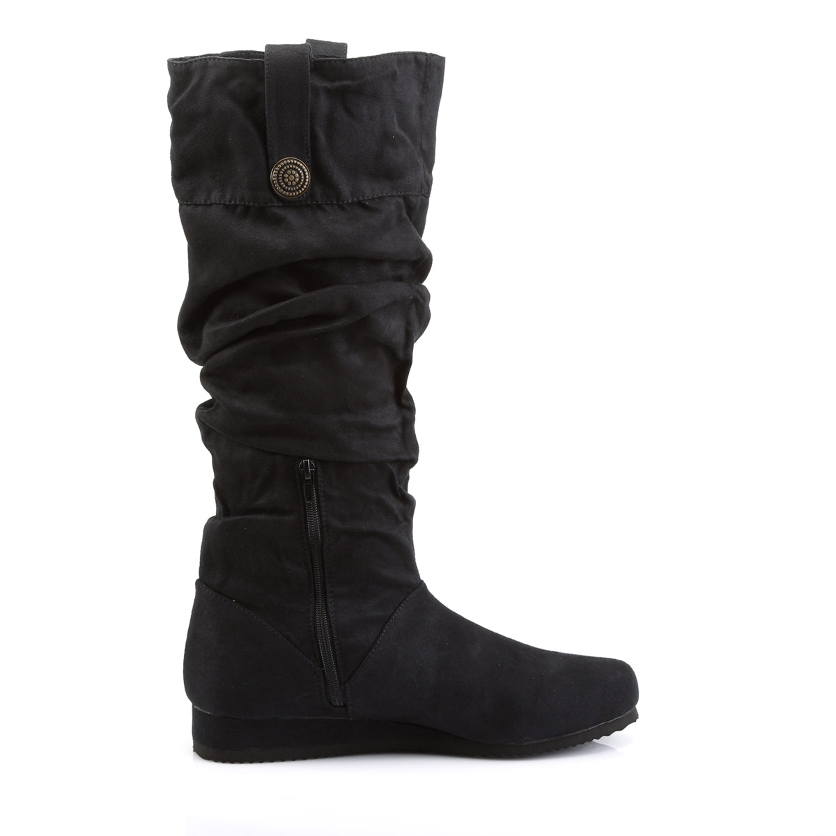 **Microfiber Renaissance Pull-On Mid-Calf Boot (Funtasma REN104/BMF)