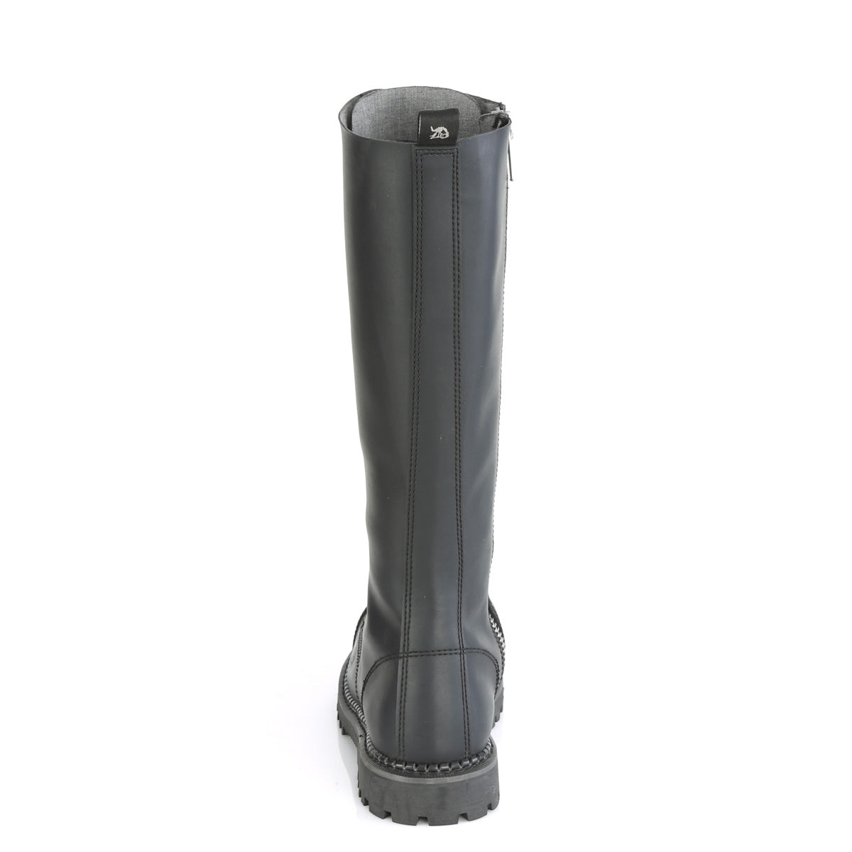 20 Eyelet Unisex Steel Toe Knee Boot, Rubber Sole (Demonia RIOT20/BLE)