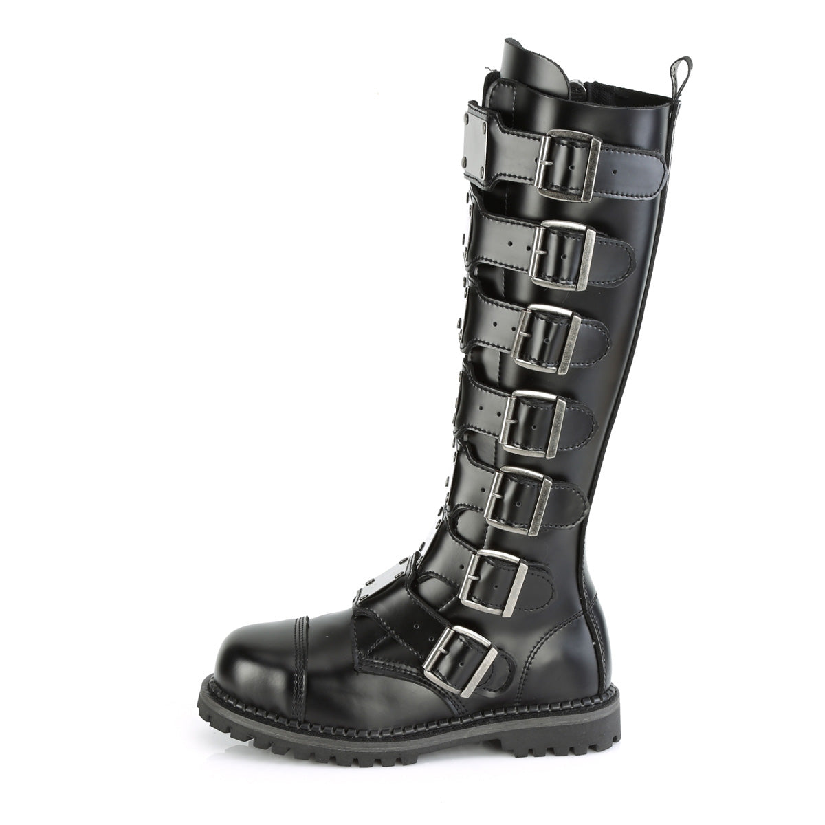 Unisex Steel Toe Knee Boot, Rubber Sole (Demonia RIOT21MP/BLE)