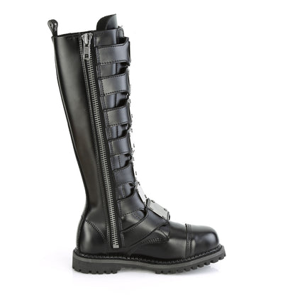Unisex Steel Toe Knee Boot, Rubber Sole (Demonia RIOT21MP/BLE)