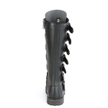 Unisex Steel Toe Knee Boot, Rubber Sole (Demonia RIOT21MP/BLE)