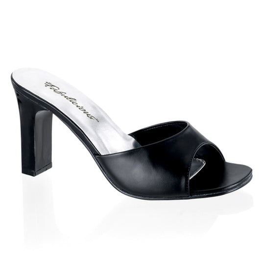 **3 1/4" Square Heel Slide (Fabulicious ROM301-2/B/PU)