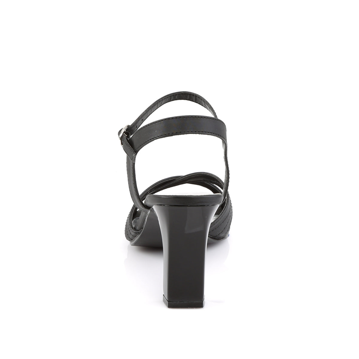 3 1/4" Square Heel Ankle Strap Sandal (Fabulicious ROM313/B/SPU)