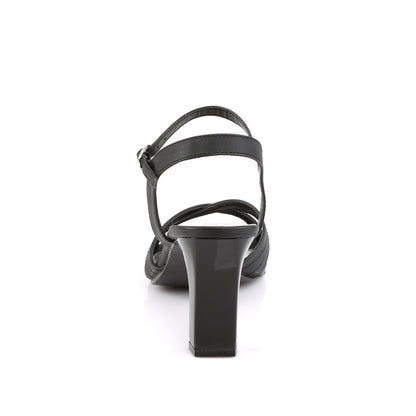 3 1/4" Square Heel Ankle Strap Sandal (Fabulicious ROM313/B/SPU)