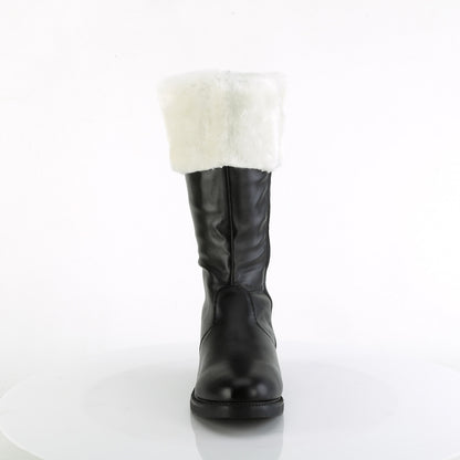 1" Flat Heel, Santa BT w/ Fur Cuff (Funtasma SAN100/B/PU)