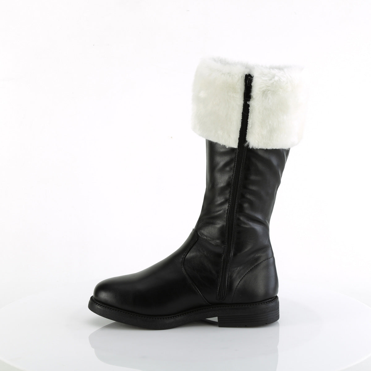 1" Flat Heel, Santa BT w/ Fur Cuff (Funtasma SAN100/B/PU)