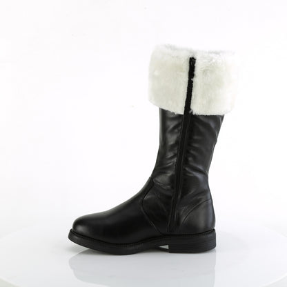 1" Flat Heel, Santa BT w/ Fur Cuff (Funtasma SAN100/B/PU)