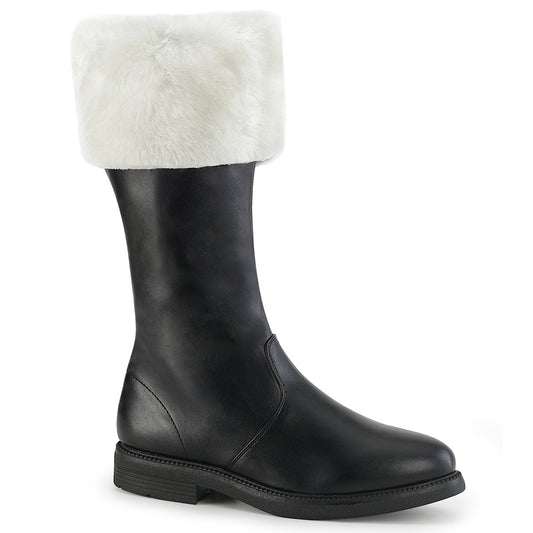 1" Flat Heel, Santa BT w/ Fur Cuff (Funtasma SAN100/B/PU)