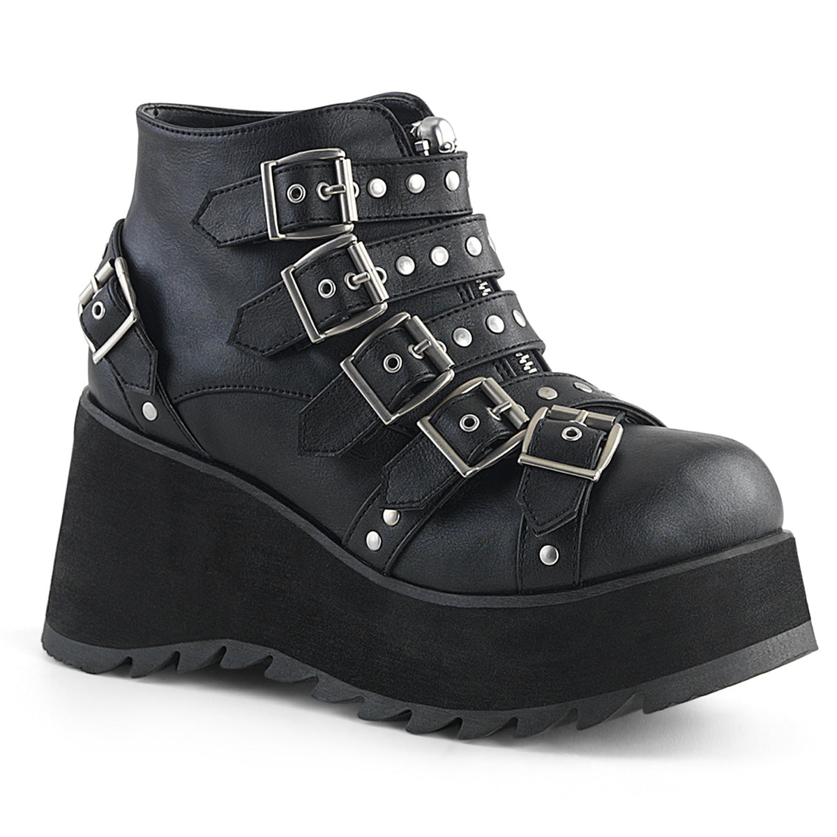 **3 1/2" PF Ankle Bootie (Demonia SCE30/BVL)