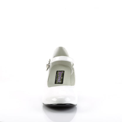 *2" Heel Plain Mary Jane Schoolgirl Retro Shoe (Funtasma SCH50/W)