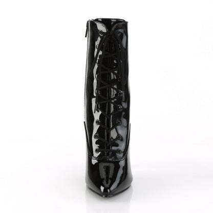 5" Lace-Up Ankle Boot, Side Zip (Pleaser SED1020/B)