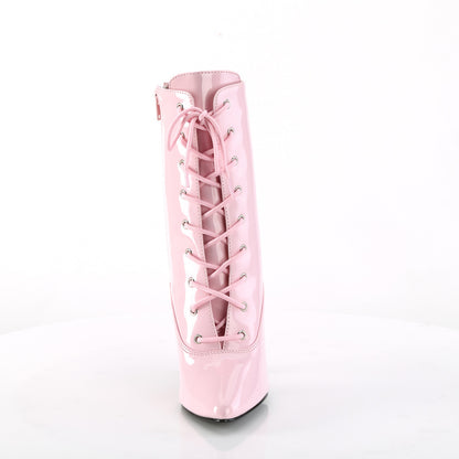 5" Lace-Up Ankle Boot, Side Zip (Pleaser SED1020/B)