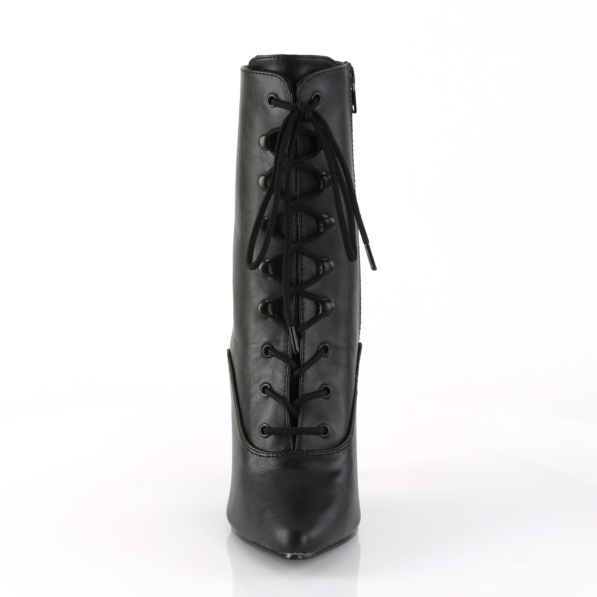 5" Lace-Up Ankle Boot, Side Zip (Pleaser SED1020/B)