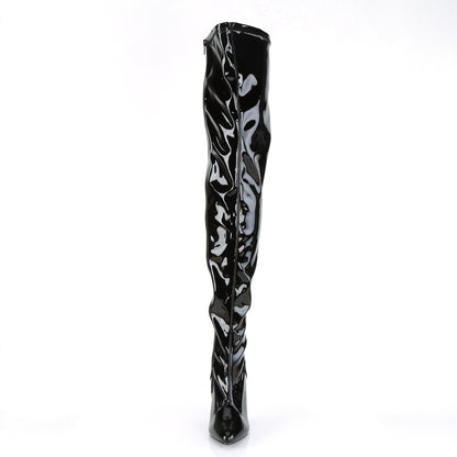 5" Plain Stretch Thigh Boot (Pleaser SED3000/B)