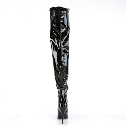 5" Plain Stretch Thigh Boot (Pleaser SED3000/B)