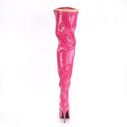 5" Plain Stretch Thigh Boot (Pleaser SED3000/B)