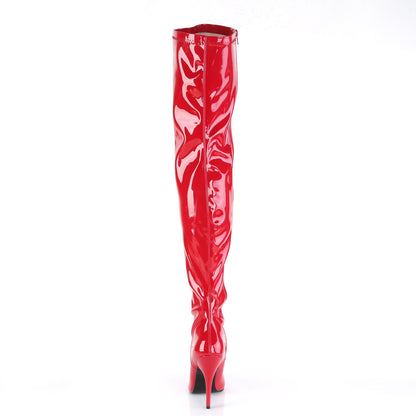 5" Plain Stretch Thigh Boot (Pleaser SED3000/B)