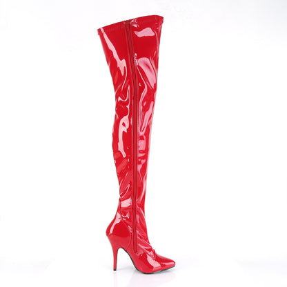 5" Plain Stretch Thigh Boot (Pleaser SED3000/B)