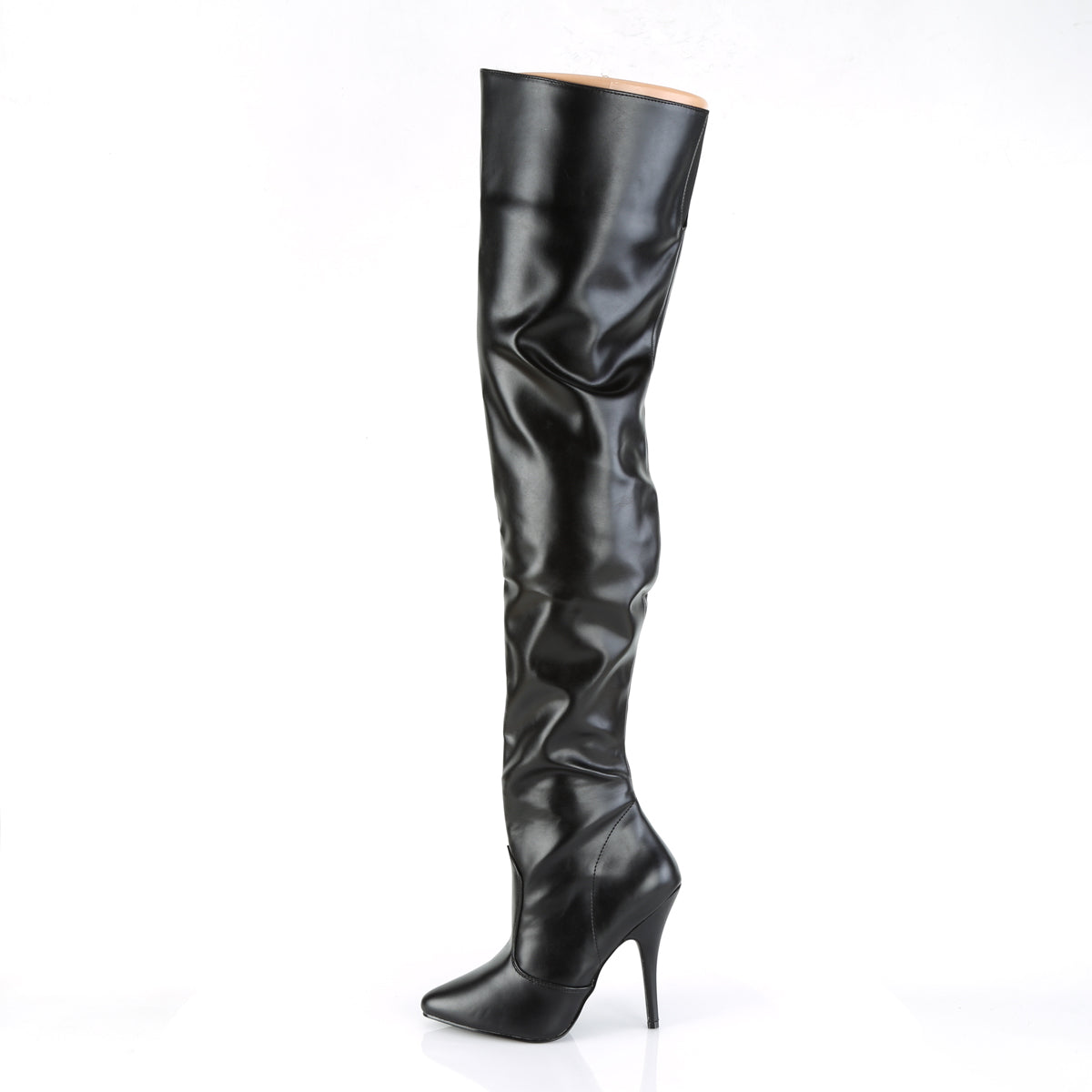 5" Plain Thigh Boot (Pleaser SED3010/B)