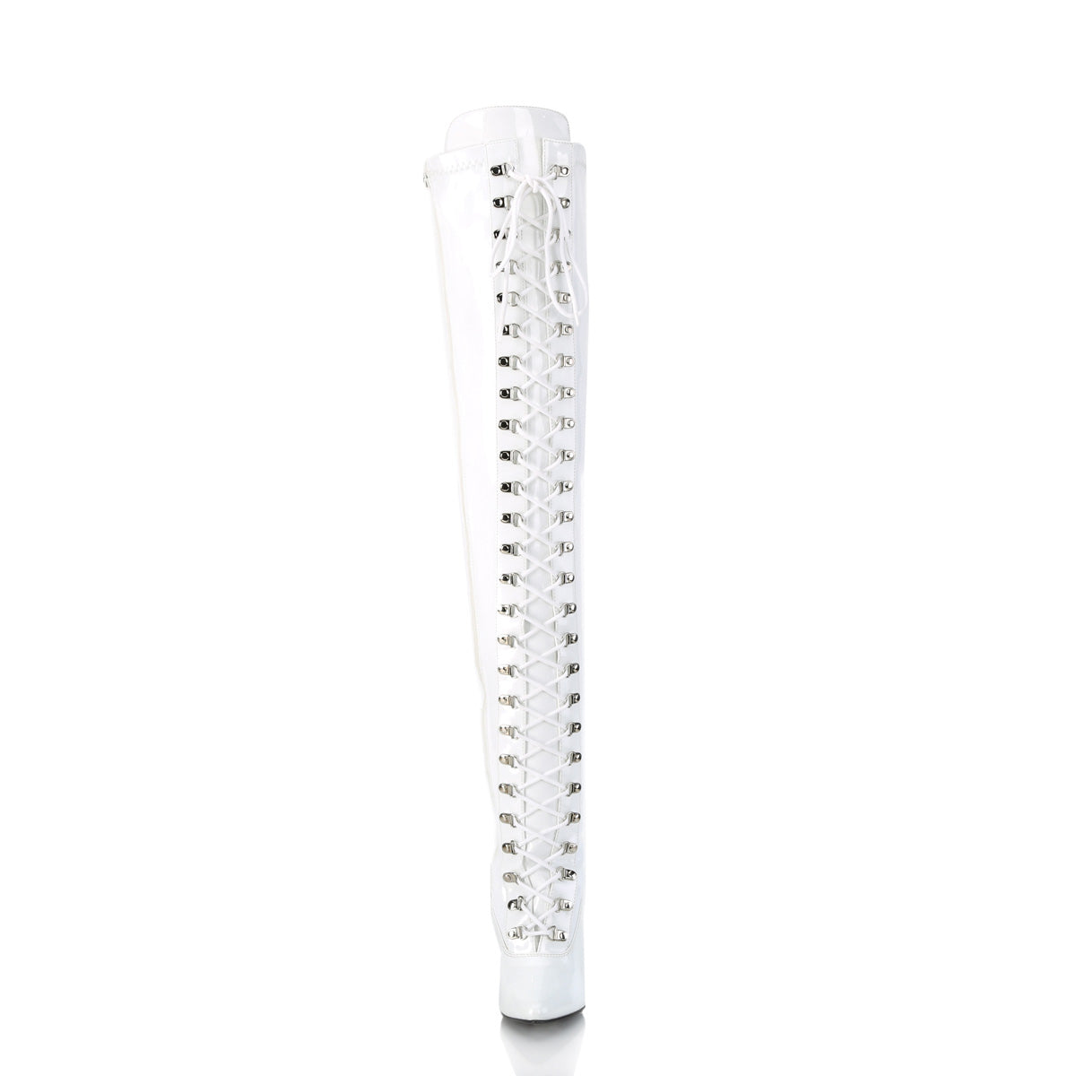 5" D-Ring Stretch Thigh BT, Side Zip (Pleaser SED3024/B)