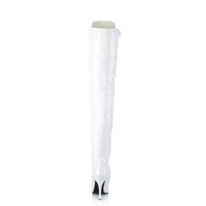 5" D-Ring Stretch Thigh BT, Side Zip (Pleaser SED3024/B)