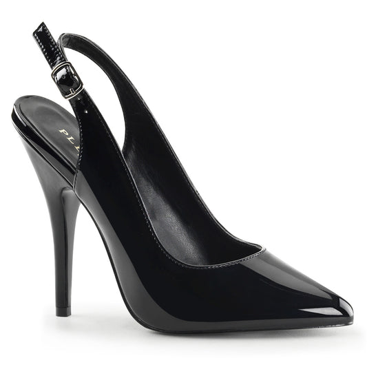 *5" Closed Toe Sling Back Pump (Pleaser SED317/B)