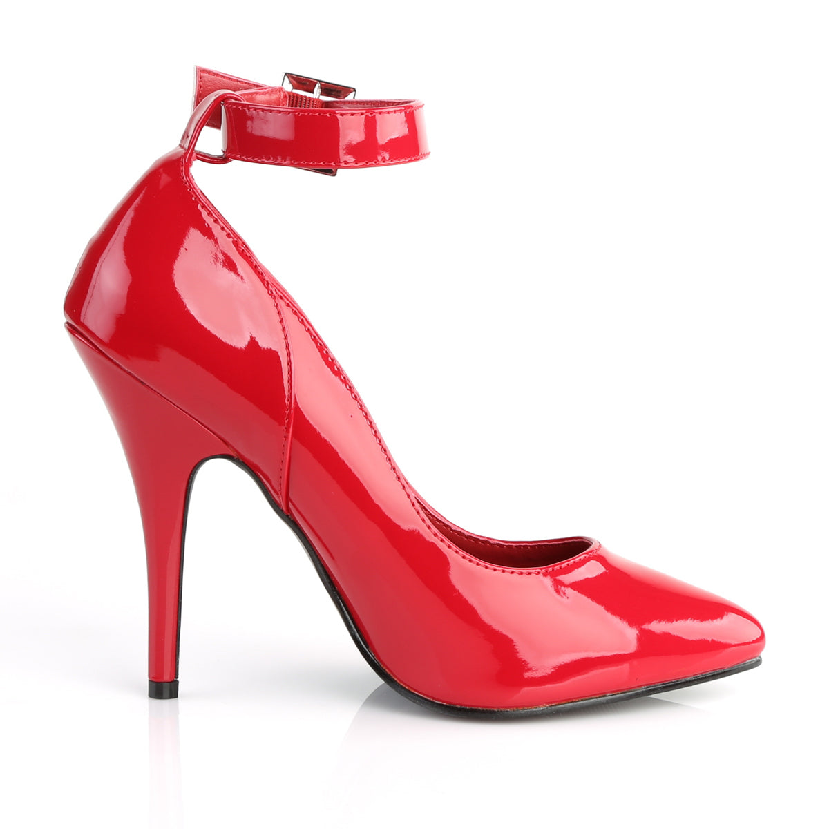 5" Ankle Strap Pump (Pleaser SED431/B)