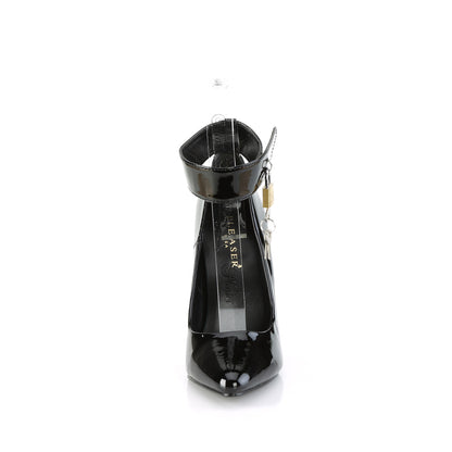 5" Heel Wide Band Ankle Cuff Pump (Pleaser SED432/B)
