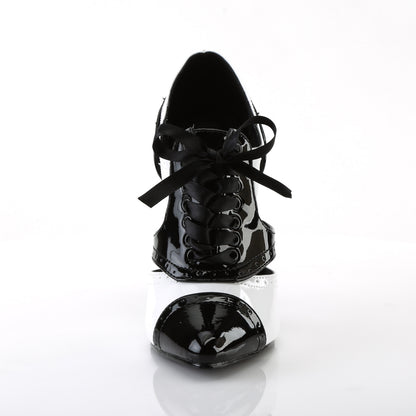 5" Cutout Spectator Pump W/ Trim Detail (Pleaser SED458/BW)