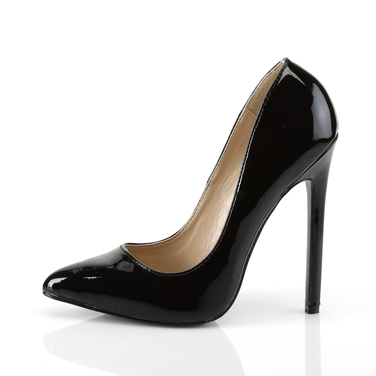 5" Heel Pointed Toe Pump (Pleaser SEXY20/B)