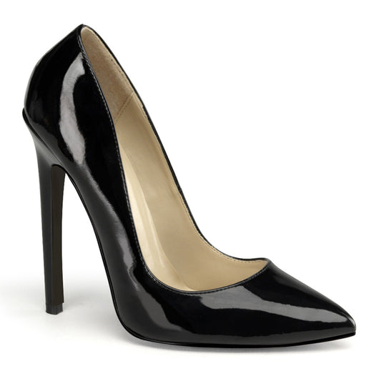 5" Heel Pointed Toe Pump (Pleaser SEXY20/B)