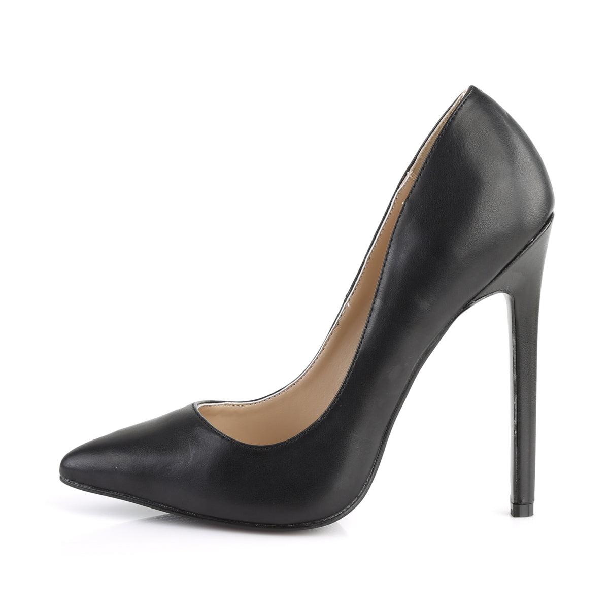 5" Heel Pointed Toe Pump (Pleaser SEXY20/B)