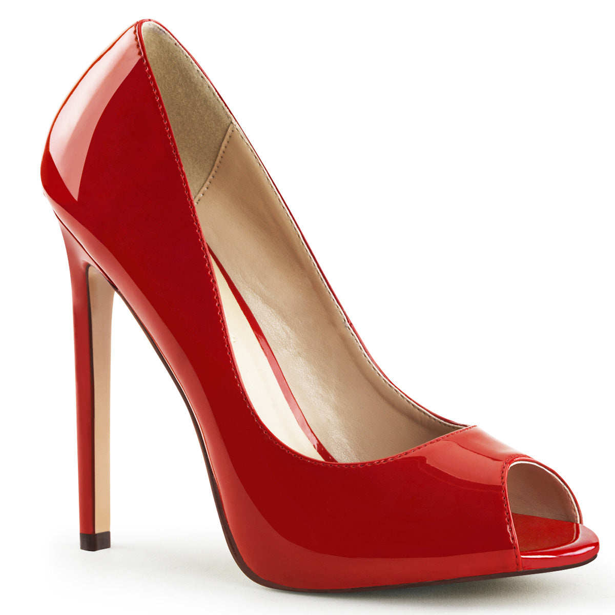 5" Heel, 1/4" PF Peep Toe Pump (Pleaser SEXY42/B)