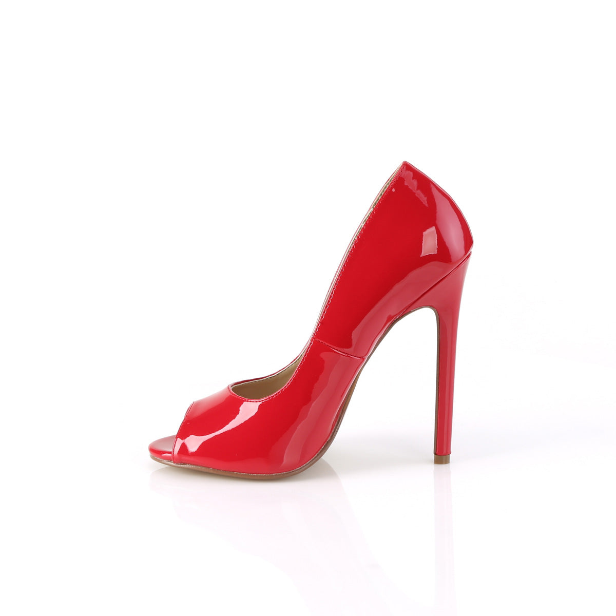5" Heel, 1/4" PF Peep Toe Pump (Pleaser SEXY42/B)