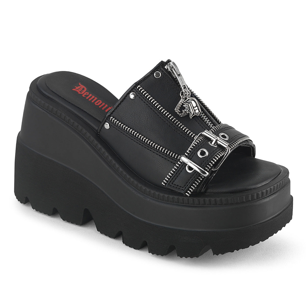 4 1/2" Wedge PF Slide Sandal (Demonia SHA07/BVL)