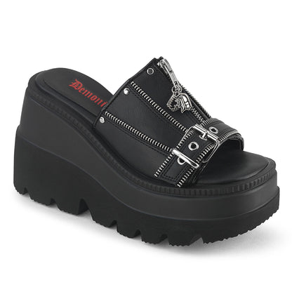 4 1/2" Wedge PF Slide Sandal (Demonia SHA07/BVL)