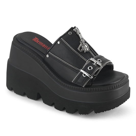 4 1/2" Wedge PF Slide Sandal (Demonia SHA07/BVL)