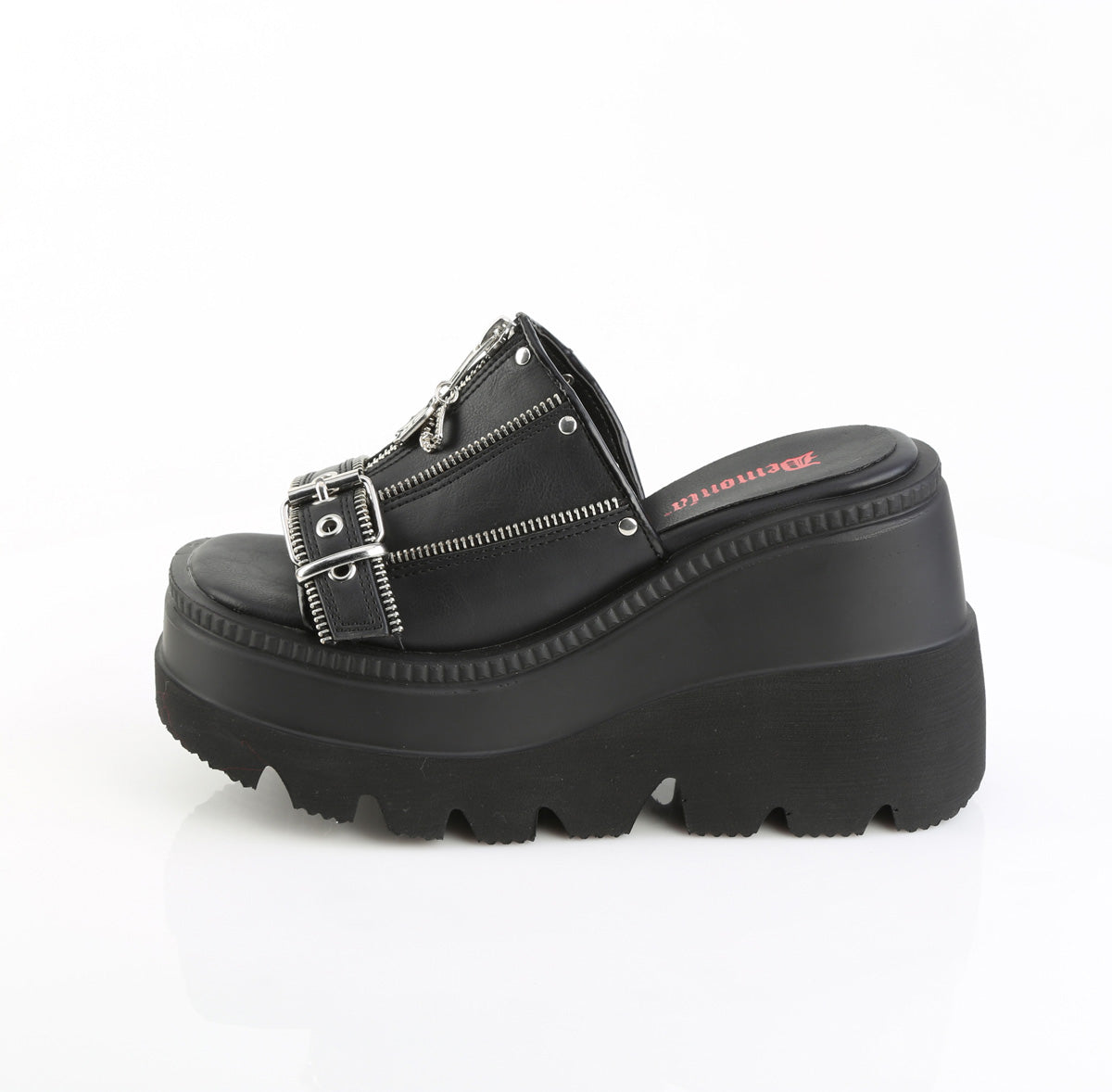 4 1/2" Wedge PF Slide Sandal (Demonia SHA07/BVL)