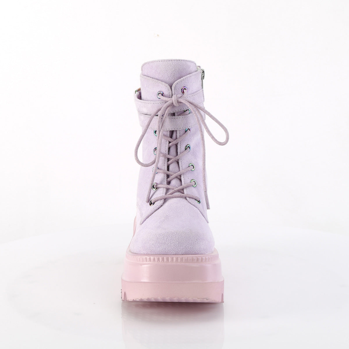 4 1/2" Wedge PF Ankle Boot, Side Zip (Demonia SHA52/B)