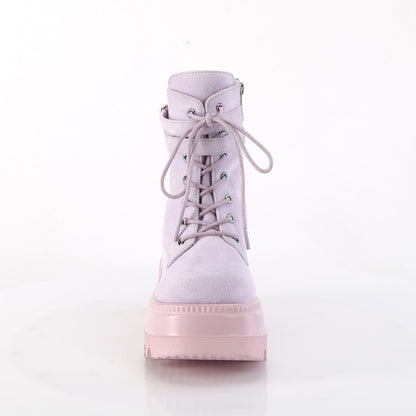 4 1/2" Wedge PF Ankle Boot, Side Zip (Demonia SHA52/B)