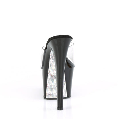 7" Heel, 2 3/4" PF Slide (Pleaser SKY301CRS/C/B-SRS)