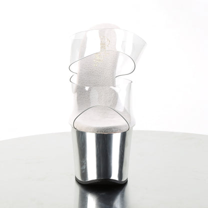 7" Heel Two-Band PF Slide (Pleaser SKY302/C/B)