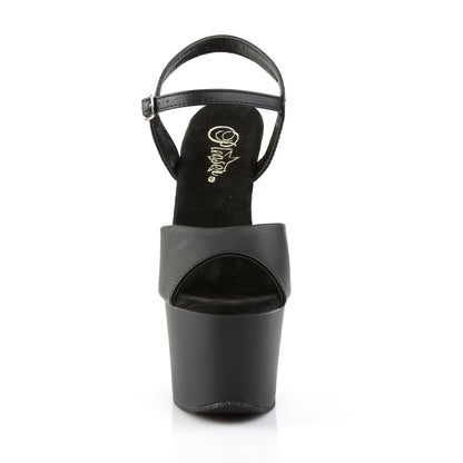 **7" Heel, 2 3/4" PF Two Tone Ankle Strap Sandal (Pleaser SKY309/B/BG)