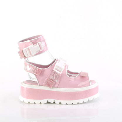*2" Platform Ankle Cuff Sandal (Demonia SLK15B/BPHG)