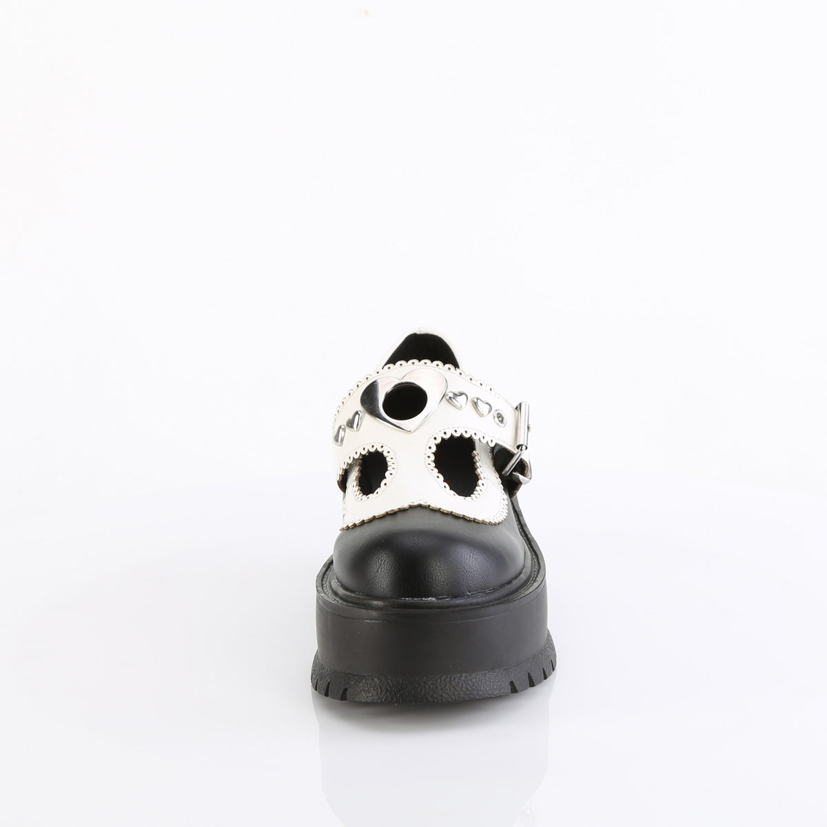 *2" Platform T-Strap Maryjane (Demonia SLK23/B-WVL)
