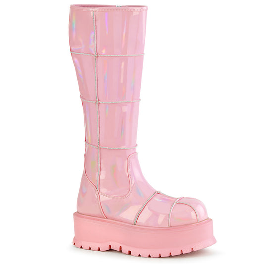 **2" PF Knee High Boot, Side Zip (Demonia SLK230/BPHG)