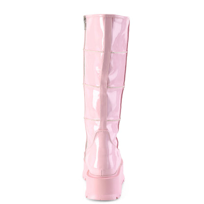 **2" PF Knee High Boot, Side Zip (Demonia SLK230/BPHG)