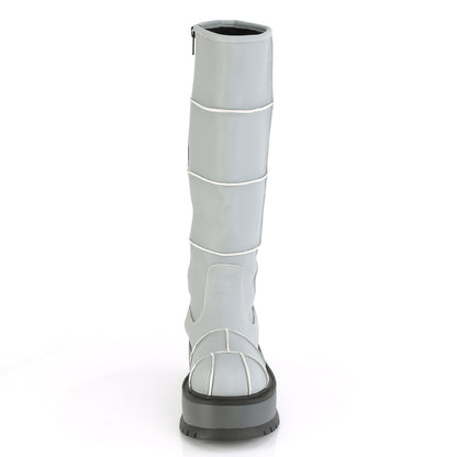 **2" PF Knee High Boot, Side Zip (Demonia SLK230/BPHG)