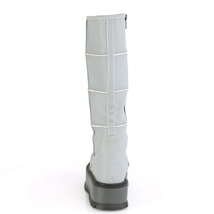 **2" PF Knee High Boot, Side Zip (Demonia SLK230/BPHG)
