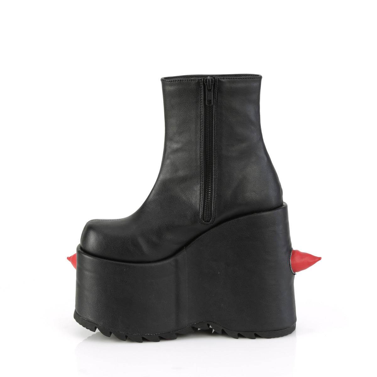**7" PF Ankle Boot, Side Zip (Demonia SLAY77/B-RVL)